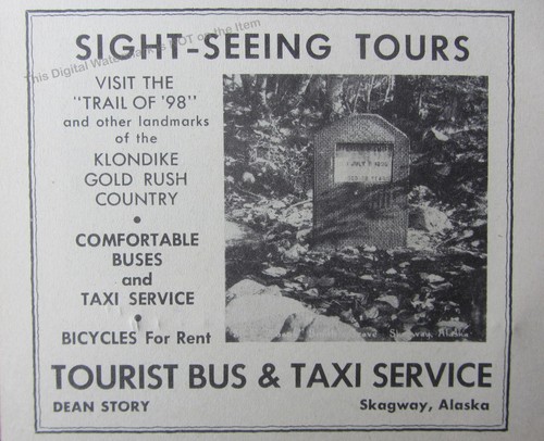 1946 tourist bus taxi - ad,