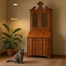 Trumeau Ancien Noyer Bruyère