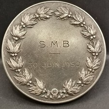 MEDAILLE ARGENT SMB 1950 /