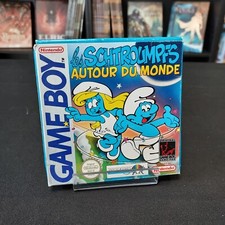 Les Schtroumpfs Autour du Monde Nintendo Game Boy Complet Pal FAH