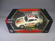 AX251 BURAGO 1/18 1:18 PORSCHE 911 CARRERA RACING LE MANS 1998 #72 REF 3003