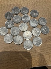 Lot De 19 Pièces De 1 Franc