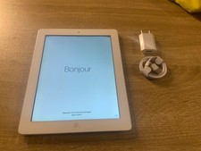 Tablette Apple iPad 4 - 9,7" -état neuf -Wi-Fi- 16Go- - avec chargeur -