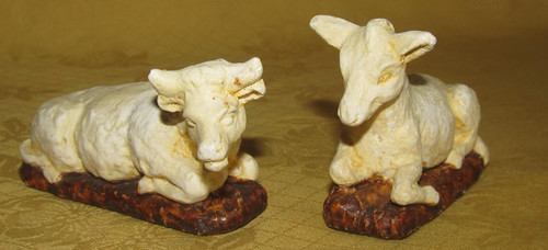 Santons crèche anciens lot - , 2