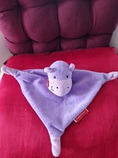 Doudou hippopotame hochet