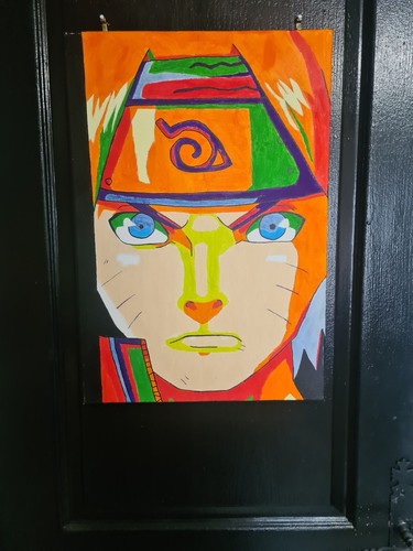 Peinture sur toile fait main - sur, toile,