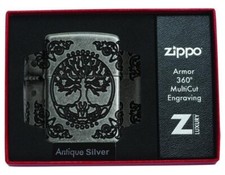 ZIPPO ★ TREE OF LIFE (Armor - 360°MultiCut)