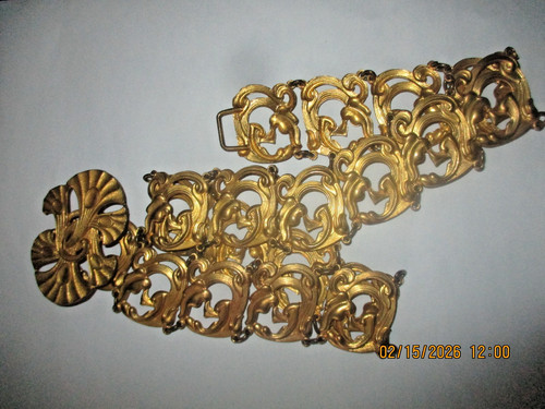 Superbe ceinture art nouveau - superbe,