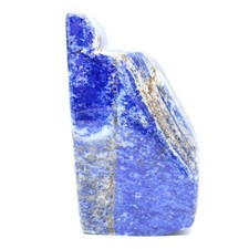 Pierre lapis-lazuli poli