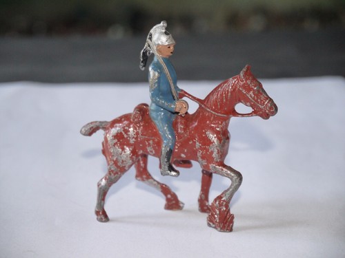 Figurine plomb cavalier - plomb,