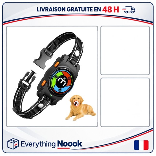 Collier anti aboiement chien - collier,