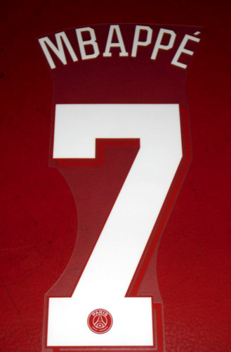 Flocage officiel mbappe - mbappe, n°7