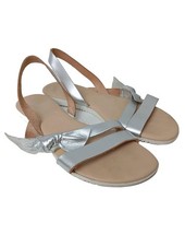 SAN MARINA Sandales à lanière Dames Sandales T EU 39 argenté style décontracté