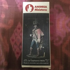ANDREA  MINIATURES 90 MM LE CAPITAINE