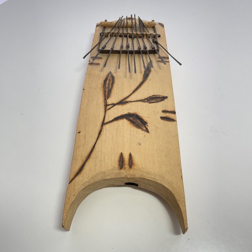 Boho african wood kalimba - boho,