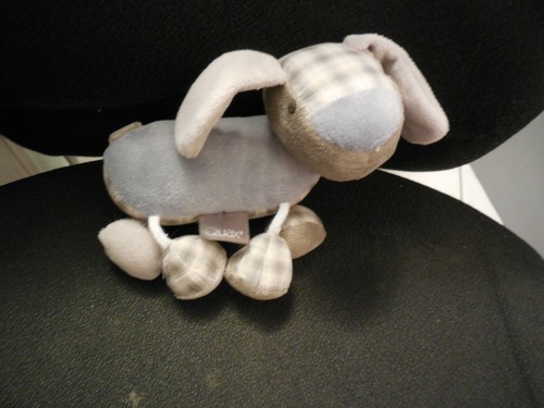 Doudou peluche chien articulé - chien,