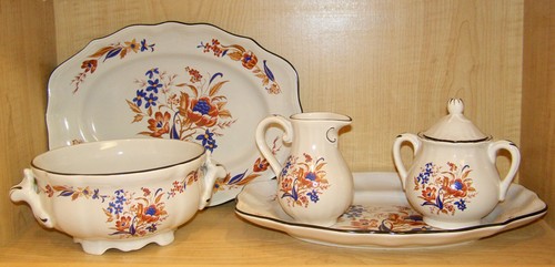 Vintage set luneville - 6,