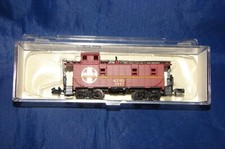 LIFE-LIKE N FOURGON QUEUE US SANTA FE TRAIN ELECTRIQUE 7710 CABOOSE