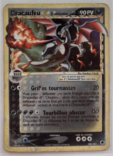 Carte pokémon dracaufeu - carte,