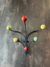 Vintage Porte Manteau Murale Par Roger Feraud 1950 Patère Bois