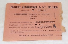 Etiquette contenu boite