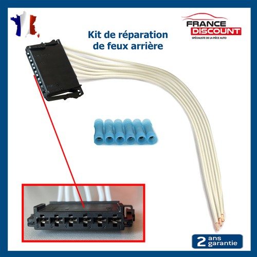 Connectique phare arriere - connectique,