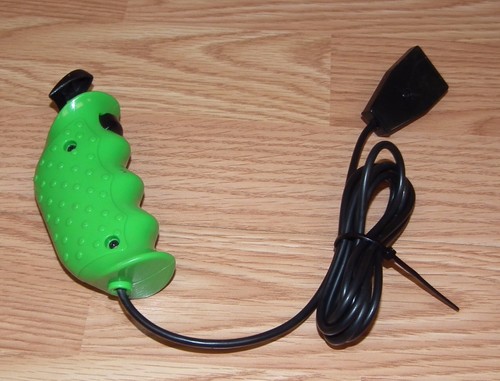 Green handheld wired - green,