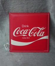 Ancienne publicité Drink Coca-Cola mural en simili cuir 1983 1369/40134