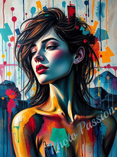 Photo A4 Portrait Femme Art