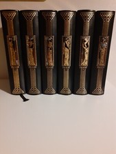 Livre ancien collection Jean de Bonnot, Oeuvres de Proust en 6 tomes.