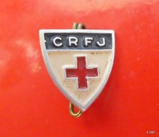 ancienne insigne en alu Croix