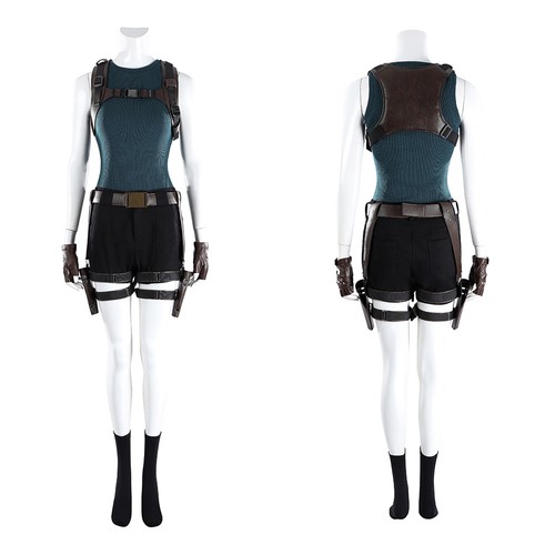 Lara croft tops - lara, shorts