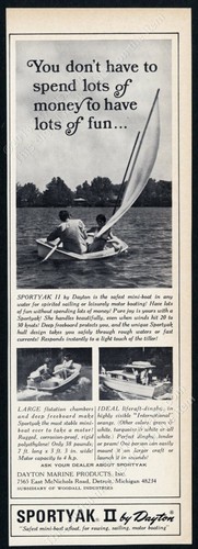 1969 dayton sportyak - 1969, ii