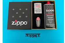 COFFRET BRIQUET  ZIPPO AMERICAN TRUCKING AVEC ESSENCE ET PIERRE