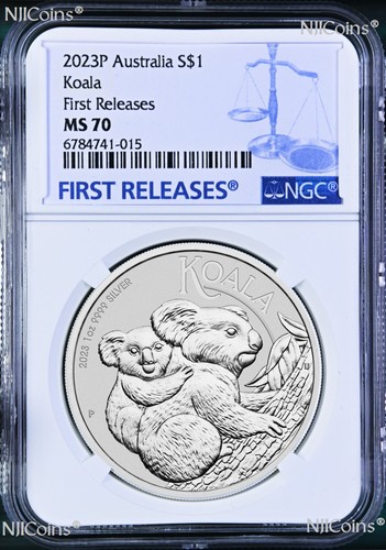 2023 australia silver - australia, koala