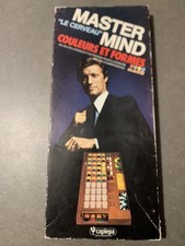 Master Mind Le Cerveau Couleurs et Formes Vintage Jeu de Société Rare Capiepa 