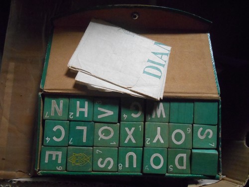 Jeu ancien diamino notice - ancien,