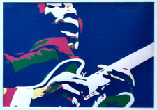Jazz rare sérigraphie bb - jazz,