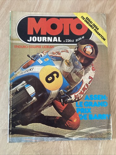 Moto journal 1975 226 ossa - journal,