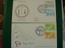 SPM/SAINT PIERRE ET MIQUELON 2 FDC COVER 1991 CAULKER TOOLS