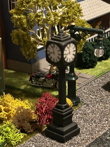Street clock 74634 lemax - clock,