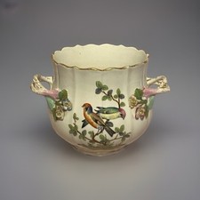 Cache-pot Carl Thieme Dresde Porcelaine Allemagne Vase Ancien