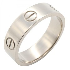 Bague CARTIER Love en or blanc