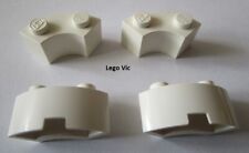 Lego 3063 x4 Brick Round Corner 2x2 White City 6374 Train Star Wars 7959 MOC A82
