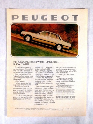 1980 peugeot 505 turbo - 1980, diesel