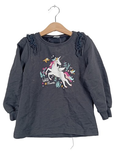 Kiki koko pull fille gris - &,