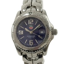 TAG HEUER Link Professionnel Montre Pour Femmes Quartz SS Cadran Bleu WT1313