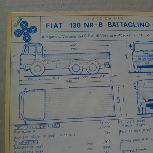 Camion fiat 130 - camion,