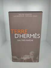 Eau Tres Fraiche Terre d'Hermes eau de toilette 125ml neuf trés Rare