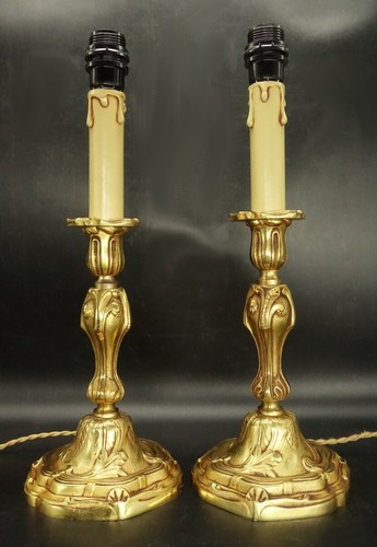 Paire pieds lampe de - de,